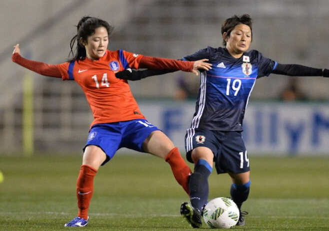 女足奥预赛:澳洲9-0越南 日本1-1韩国-直播吧z