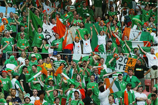 戏说欧洲杯：爱尔兰球迷可敬 乌克兰难说再见