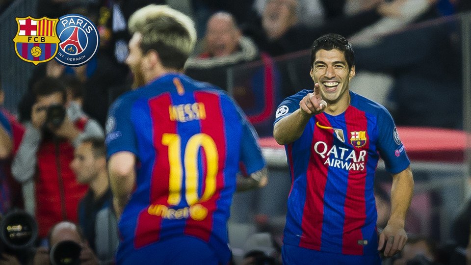 巴萨vs巴黎首发:MSN领衔-直播吧zhibo8.cc