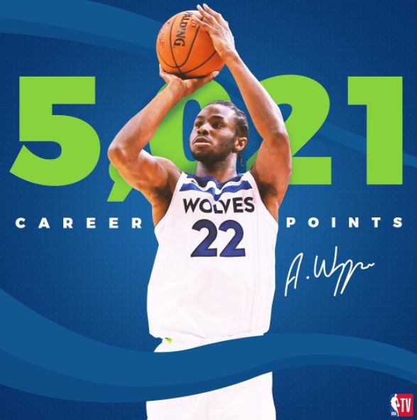 里程碑!维金斯NBA生涯总得分突破5000大关