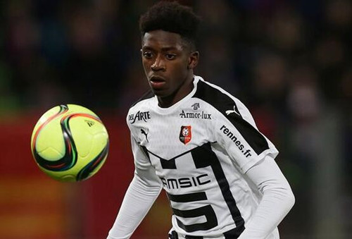 英媒:阿森纳加入登贝莱争夺战-直播吧zhibo8.c