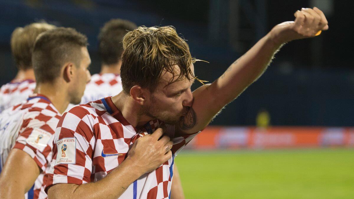 世预赛-拉基蒂奇点射恰球王破门 克罗地亚1-1土