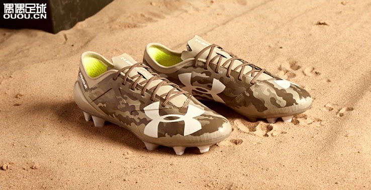 沙漠迷彩惊艳亮相 安德玛Spotlight Desert Camo足球鞋