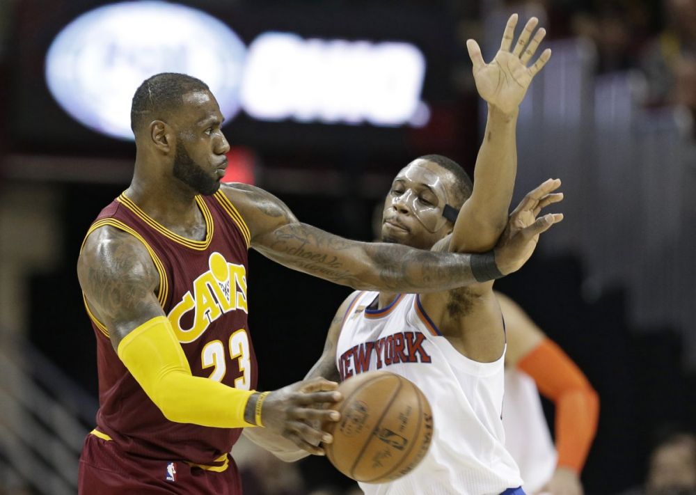 尼克斯成詹姆斯拿三双次数最多对手 与另三队