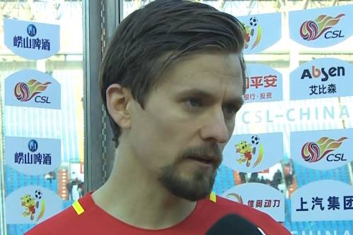 亚泰外援维贝:为全队感到高兴 主教练战术非常