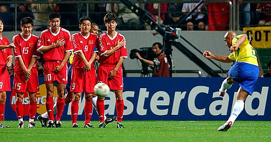 世界杯回忆杀:卡洛斯重炮破国足 丹麦98年折戟八强