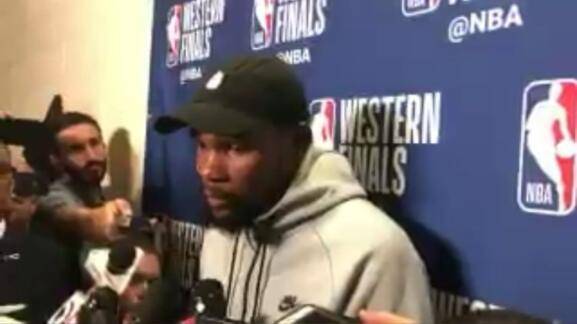 KD:刚开局我就出现了失误 我得为此负责