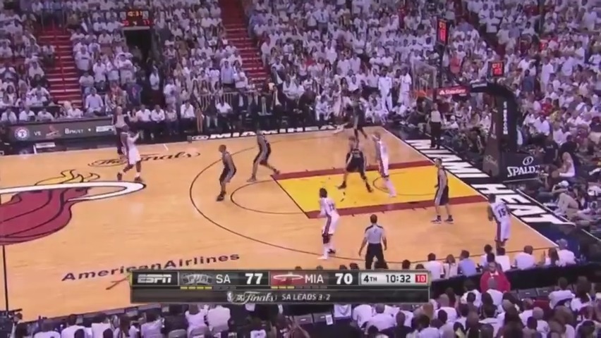 别只记住了雷阿伦!13年总决赛G6米勒4中3三分