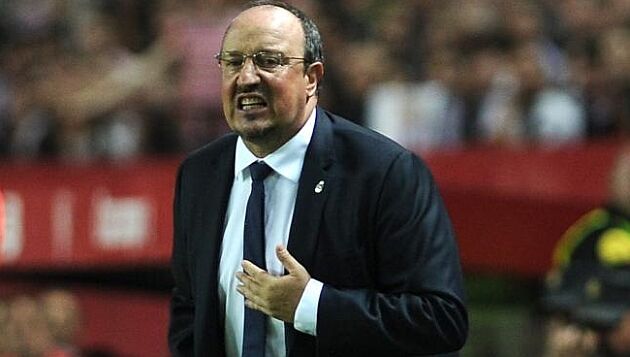 贝尼特斯:j罗暂只适合上场30分钟 没在最佳