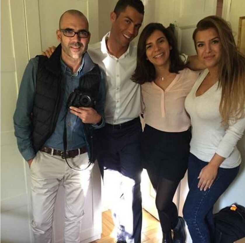 c罗新女友竟是门德斯女儿?