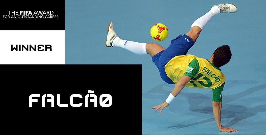 FIFA终生成就奖:巴西五人制运动员法尔考当选