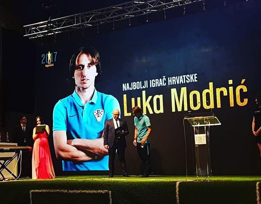 中场大师!莫德里奇被票选为克罗地亚年度最佳