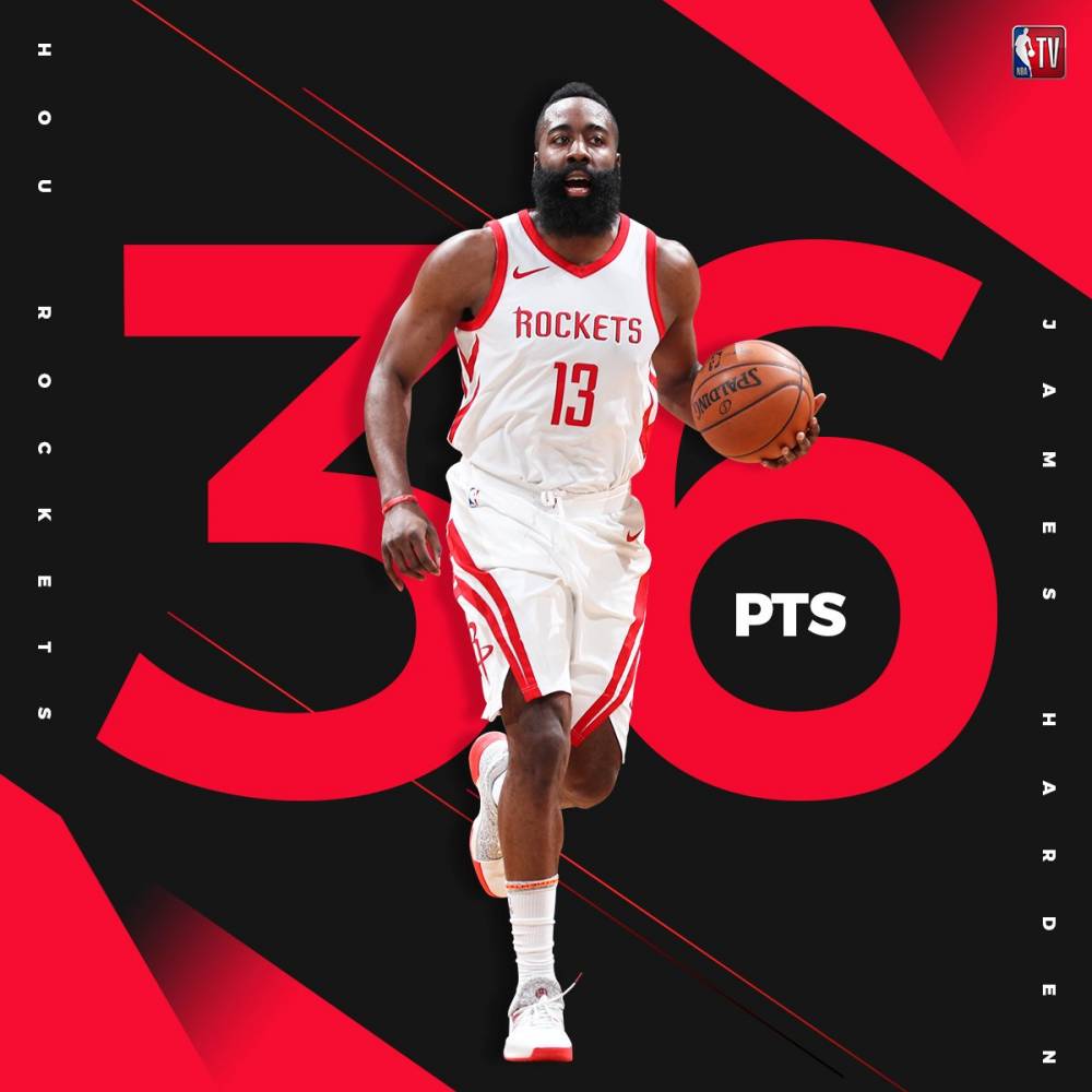 【感恩图报】乔治38分 雷霆大胜勇士 哈登生涯