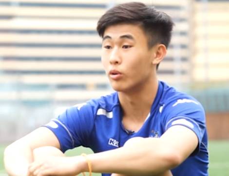 中国香港18岁小将戴伟浚试训富力