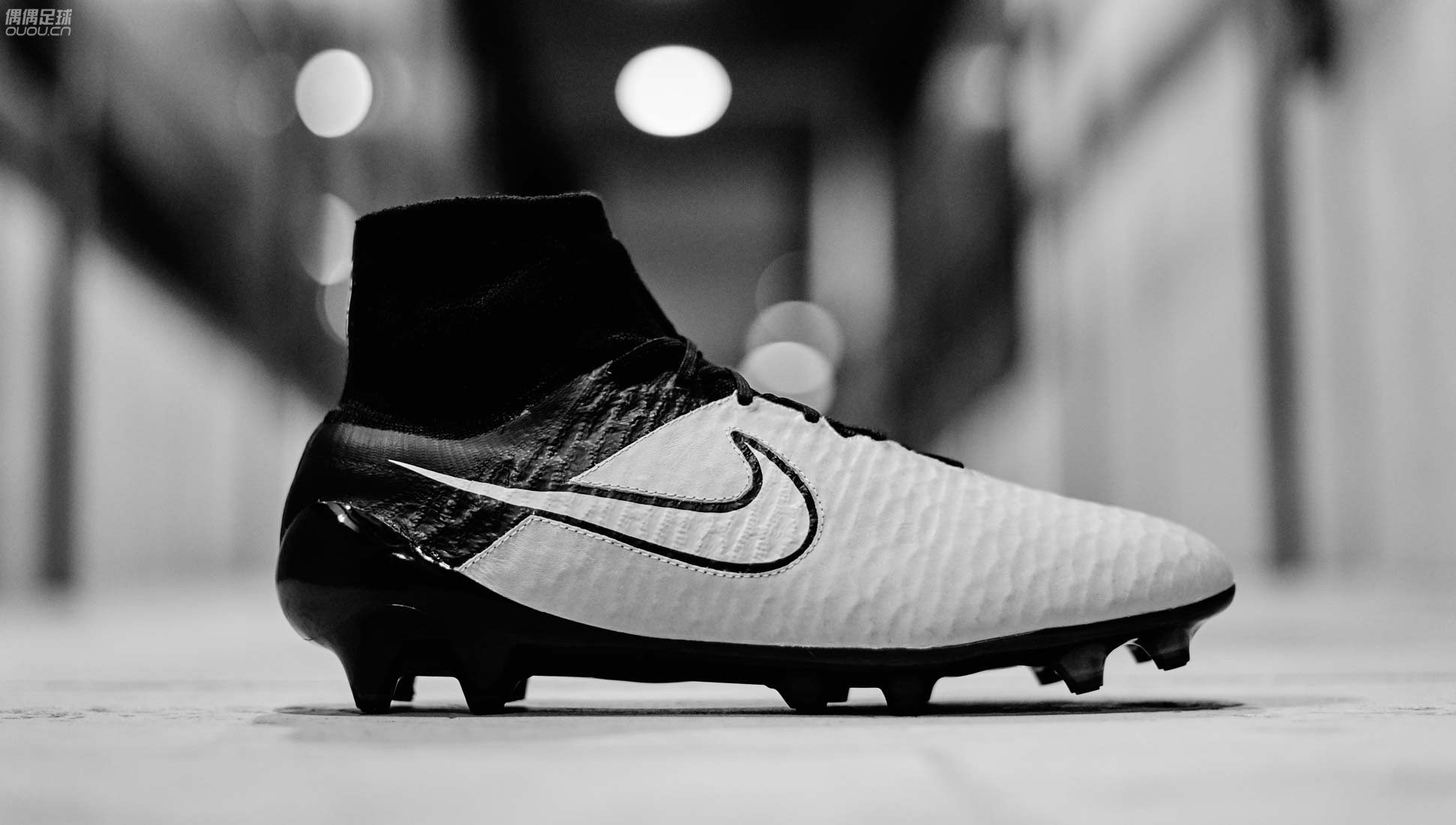 耐克Tech Craft黑白配色足球鞋系列欣赏-直播吧