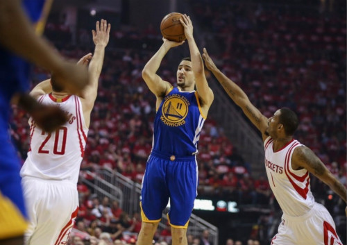 哈登35+9+8致胜准绝杀 火箭险胜勇士 斯佩茨2