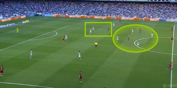 复盘贝蒂斯VS巴萨:传跑破密集,巴萨来教你-直