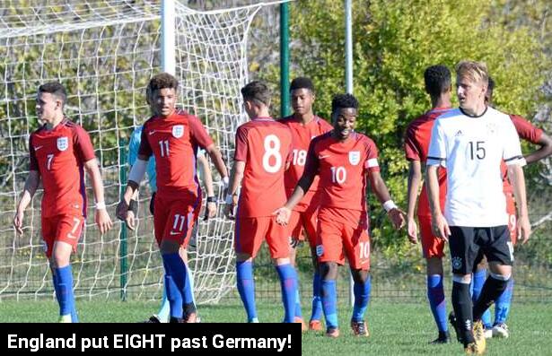 克罗地亚杯 英格兰U-17以8比1大胜德国-直播吧