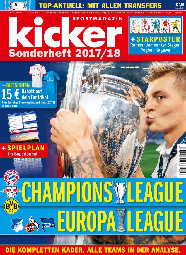 德甲今日头版:河床拒收解约金 德媒预测世界杯