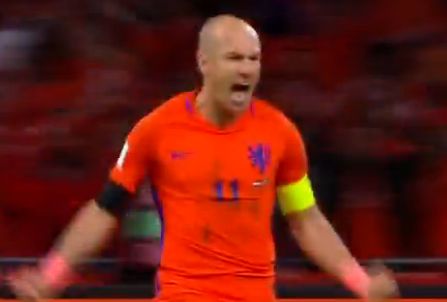 世预赛-罗本双响 荷兰2-0瑞典居小组第三无缘世