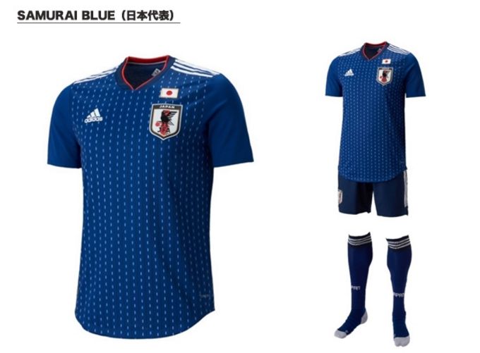 官方:日本公布2018世界杯战衣-直播吧zhibo8.c