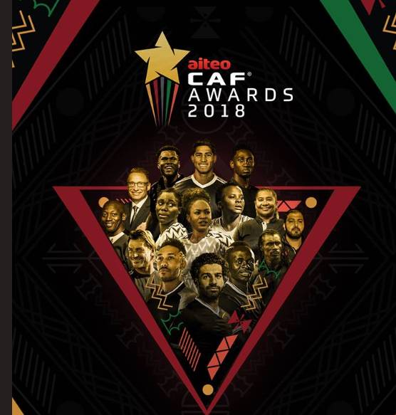 非洲足联年度颁奖:萨拉赫足球先生 阿什拉夫最